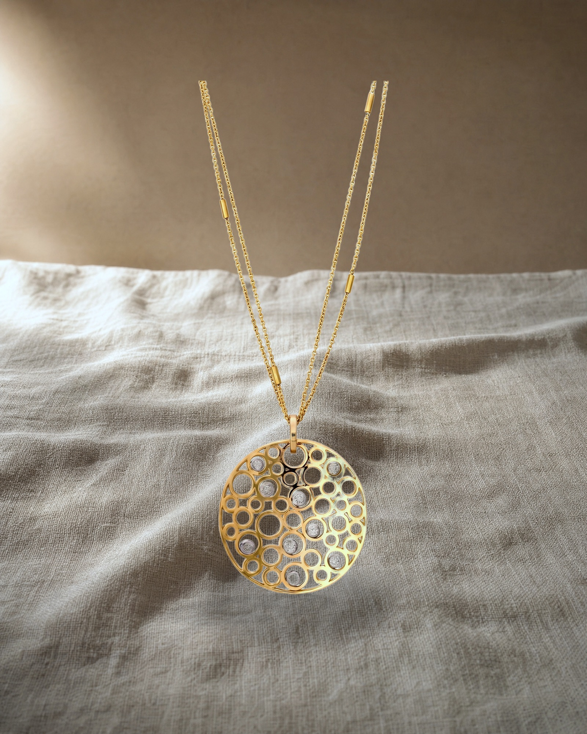 Etoile Diamond Pendant — styled