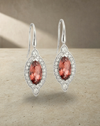 Levendi Signature Tourmaline Diamond Drops — styled