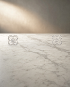 Clover Diamonds Earrings — styled