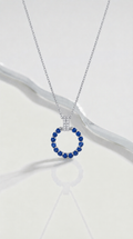 Levendi Essentials - Eternal Sapphires & Diamonds Pendant
