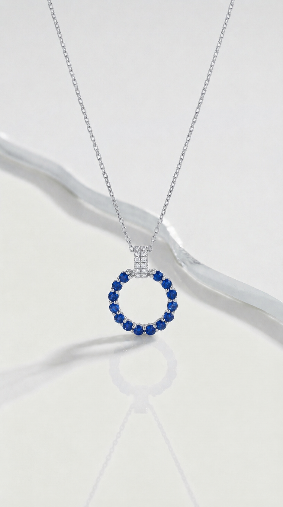 Levendi Essentials - Eternal Sapphires & Diamonds Pendant