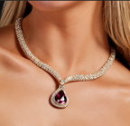 Queen of Africa Necklace, view 2 — Levendi Jewellers