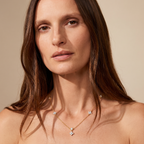 Flora Claw set Diamond Necklace 0.90 ct, view 2 — Levendi Jewellers