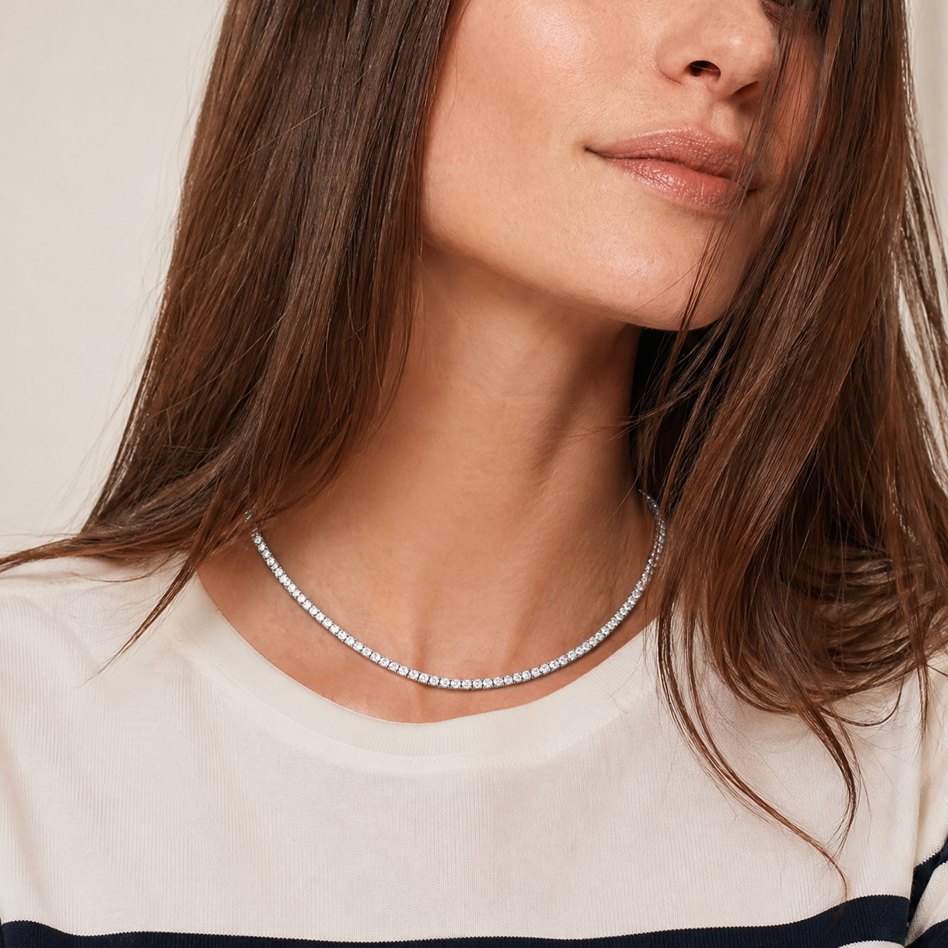 Classic Levendi - Tennis Necklace 15.00ct