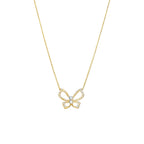 Papillon D'or Diamond Pendant — Levendi Jewellers