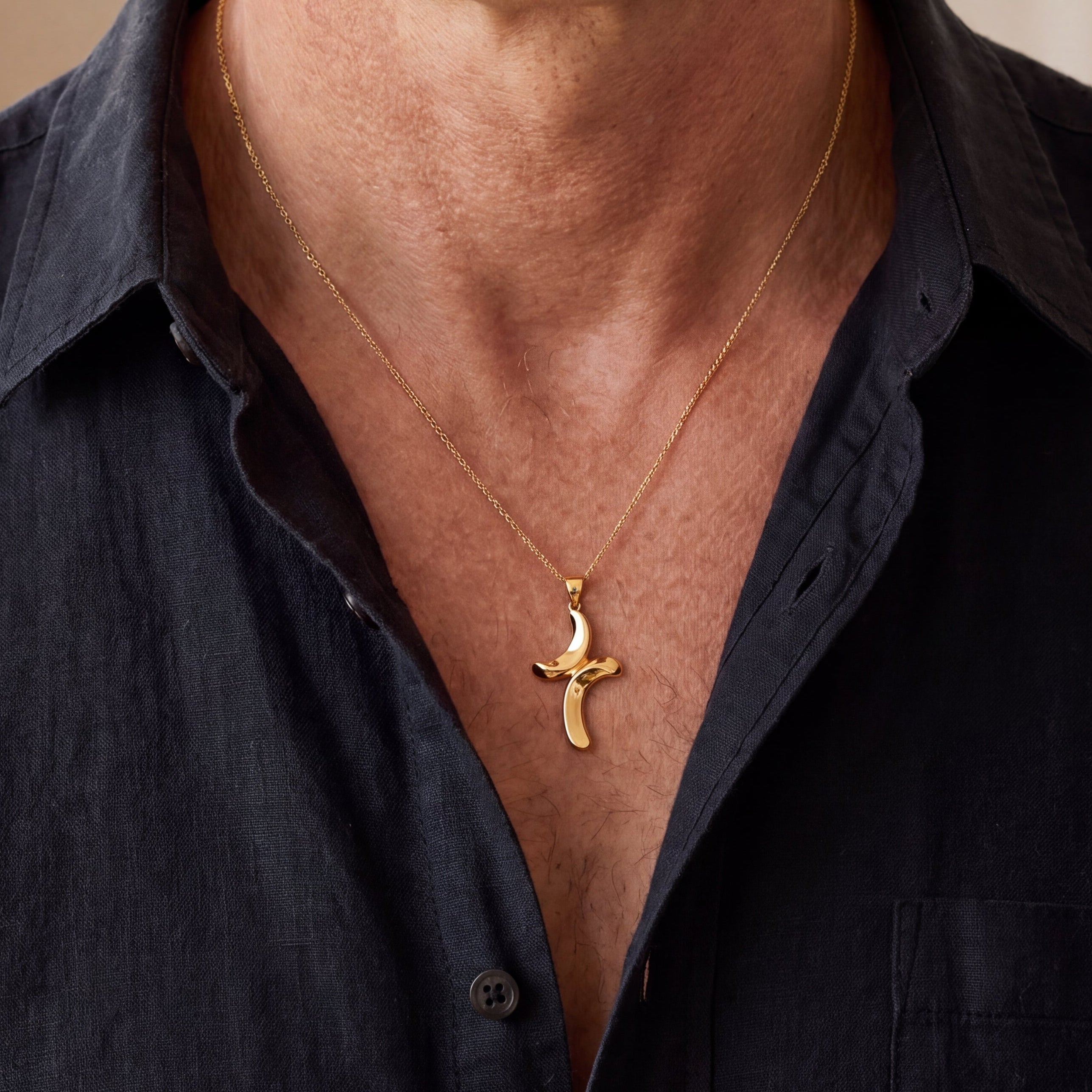 Petra - Yellow Gold Cross