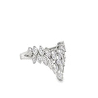 The Cascade - Marquise Diamond Ring