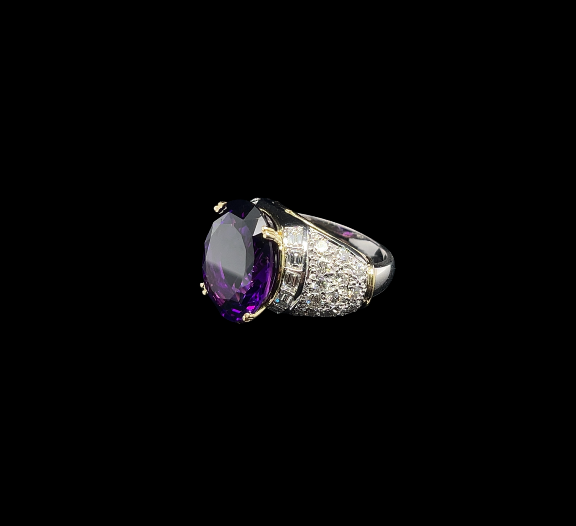Sofia Levendi – Amethyst Cocktail Ring