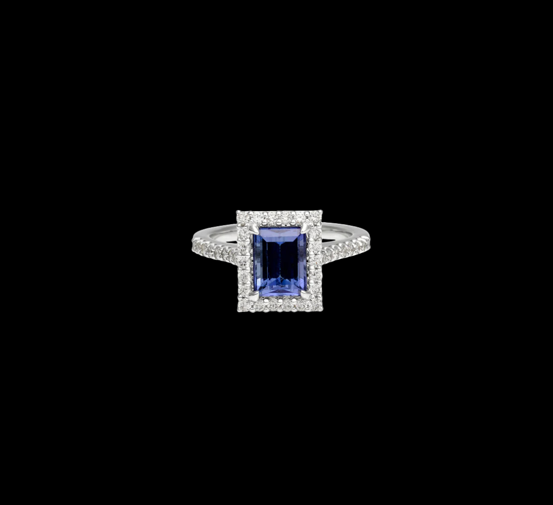 Tanzanite & Diamond Ring