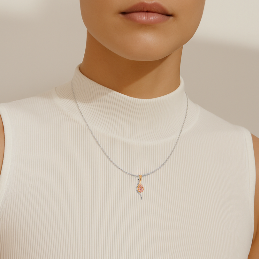 Argyle Essence - Thalia Diamonds Wave Pendant