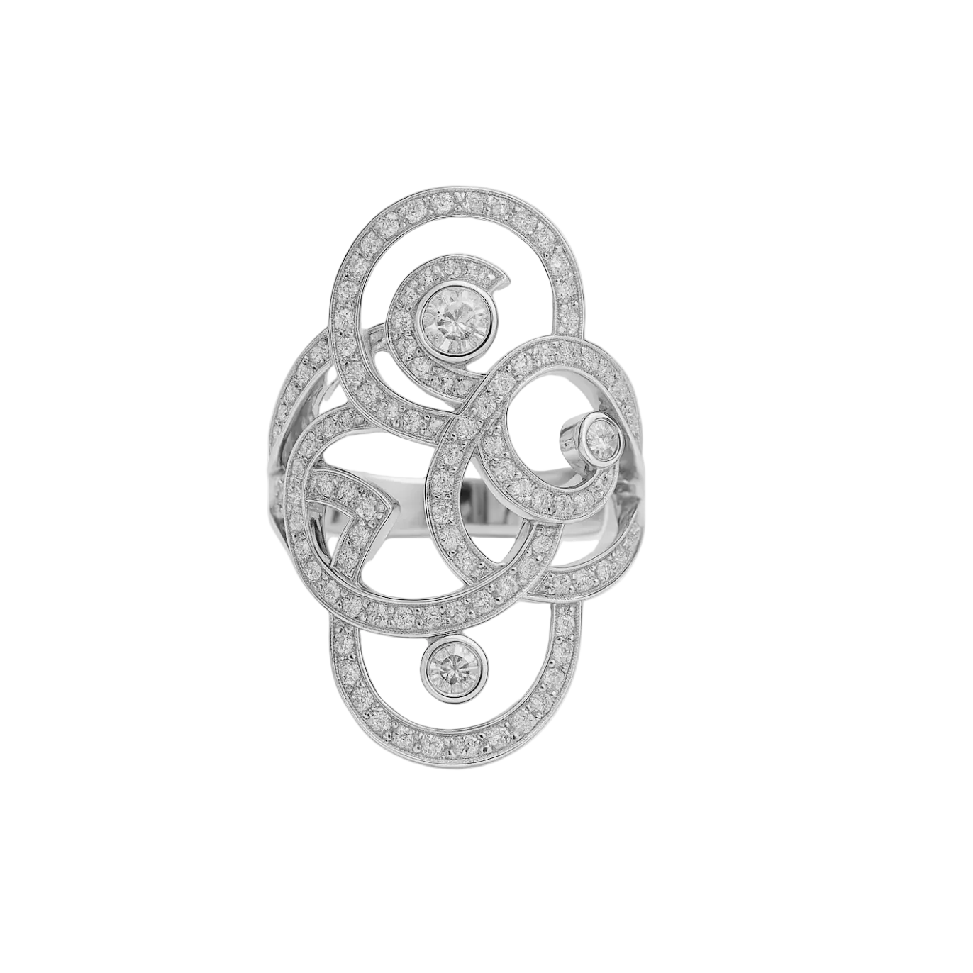 The Art Deco Diamond Ring 0.78CT