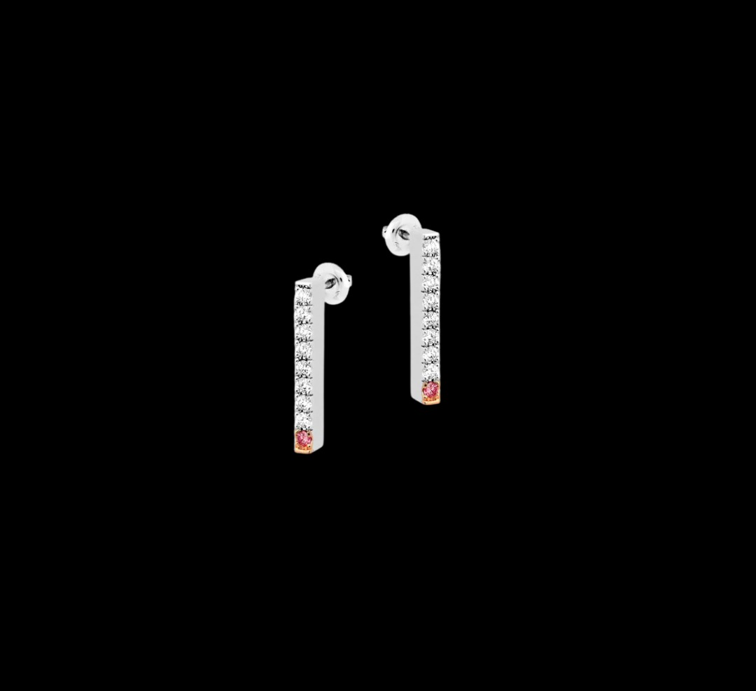 Argyle Essence - Elyra Pink Diamond Earrings