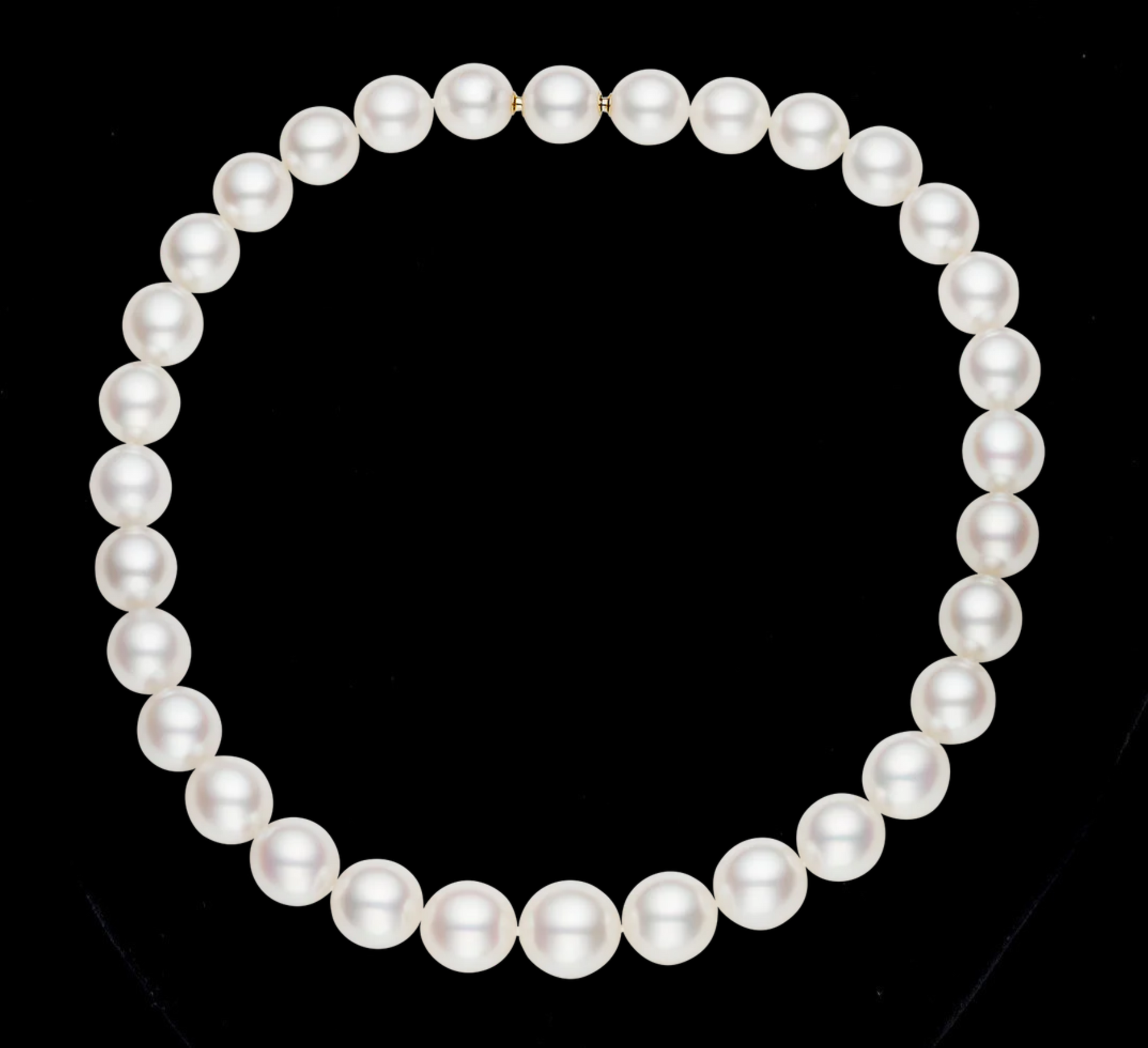 White Australian South Sea Pearls Necklace 15.5mm