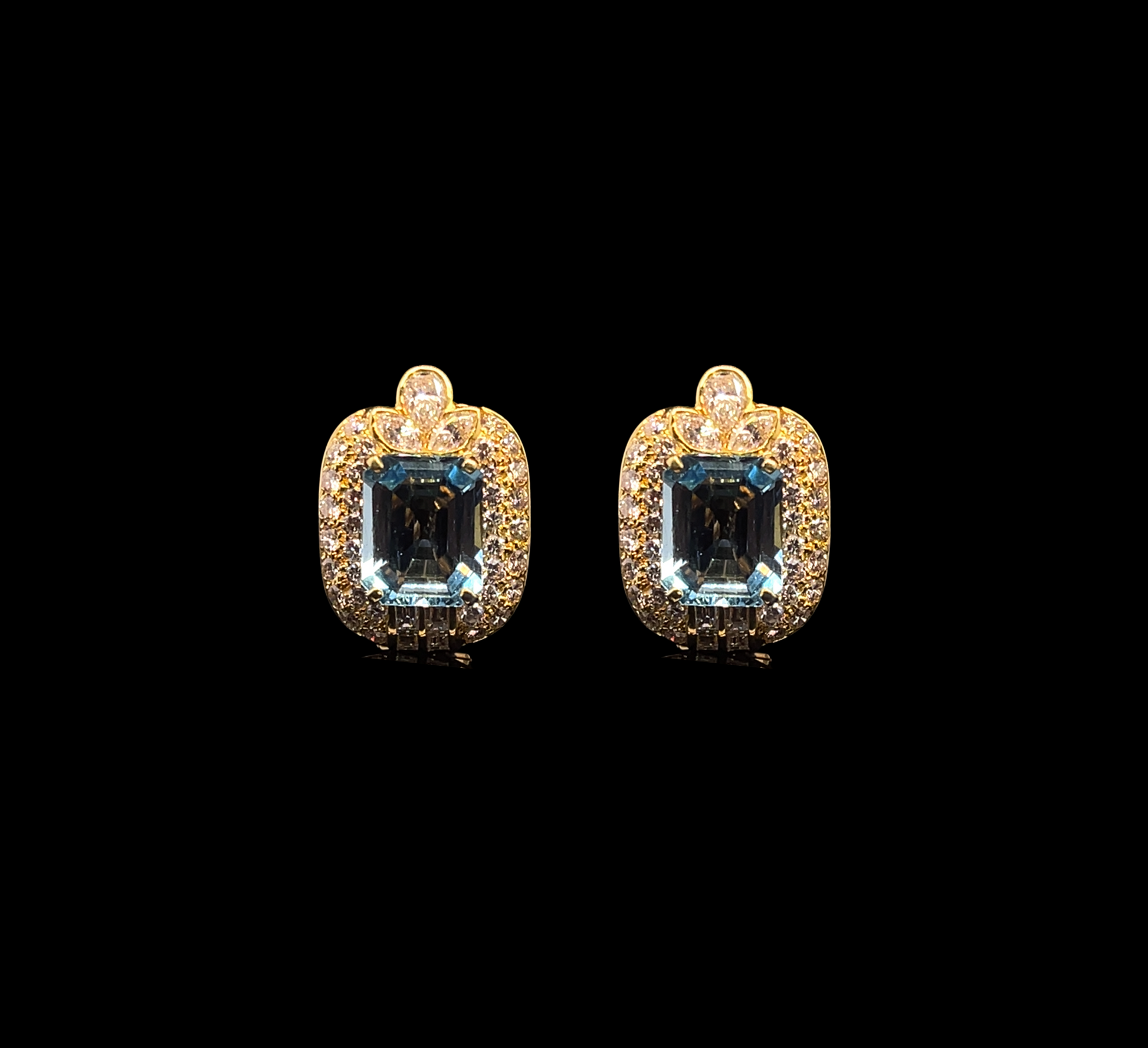 Sofia Levendi – Aquamarine Earrings