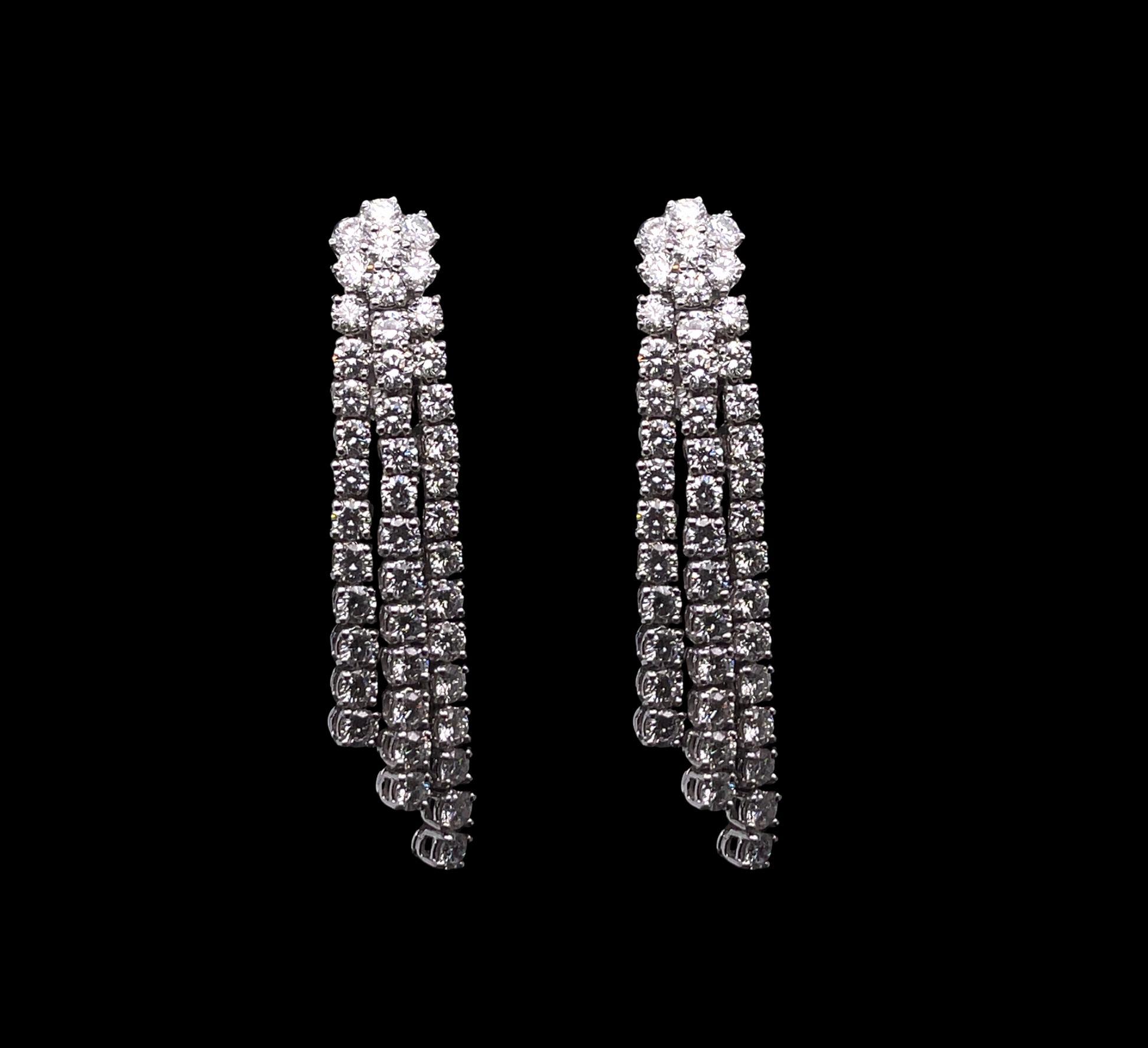 Hollywood 10ct Diamond Drop Earrings