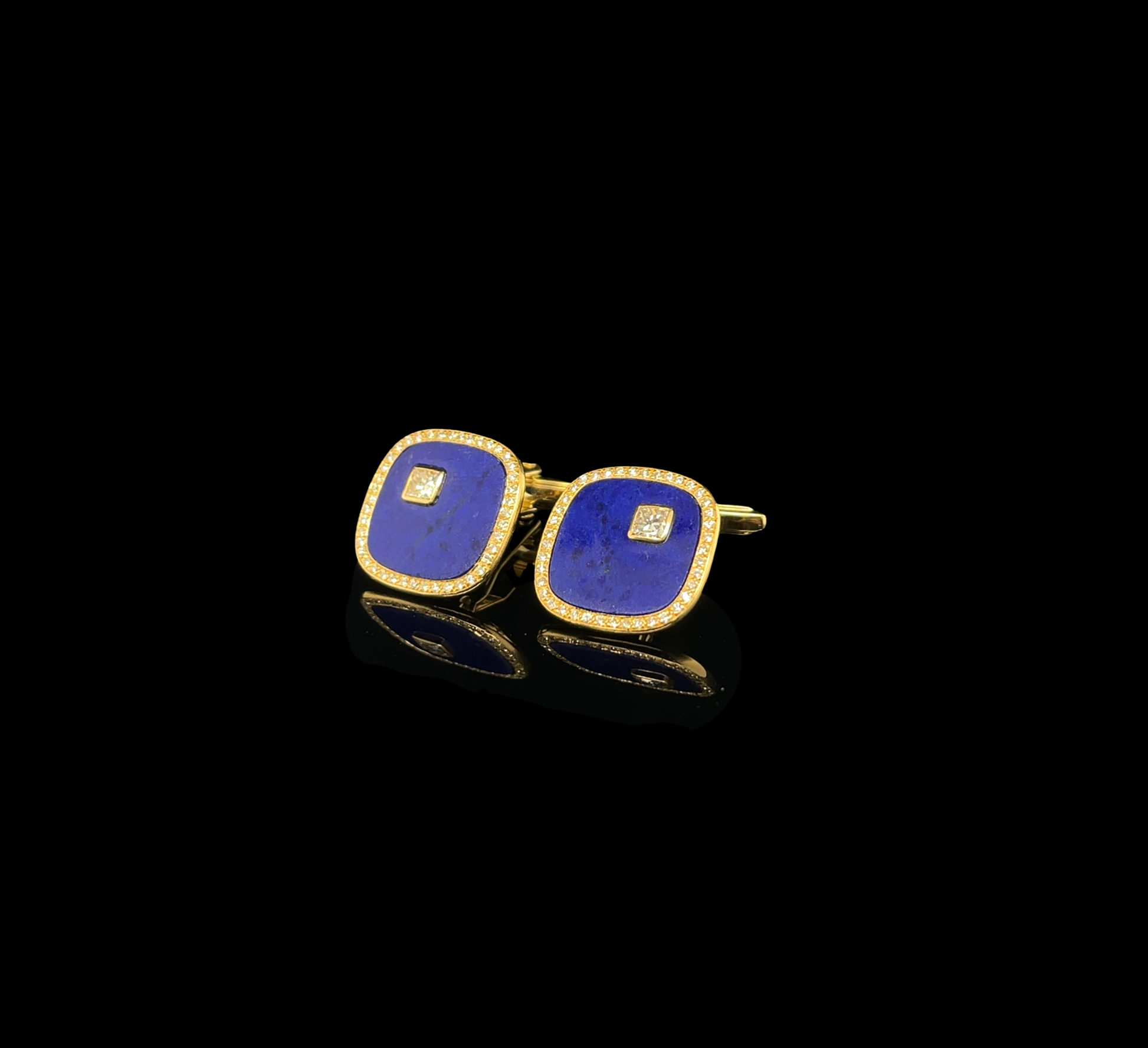 Nicholas Levendi - Royal Lapis Cufflinks
