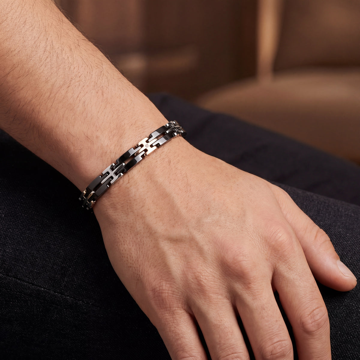 Baraka Freetime Tag Bracelet, view 3 — Levendi Jewellers
