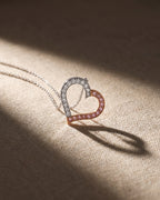 Argyle Essence - Pink Heart Pendant — Levendi Jewellers