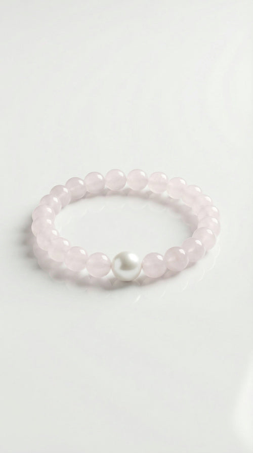 Australian South Sea & Moonstone Bracelet