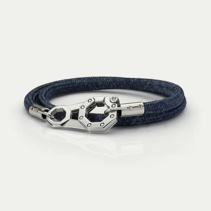 Baraka 8848 Blue Rope Bracelet
