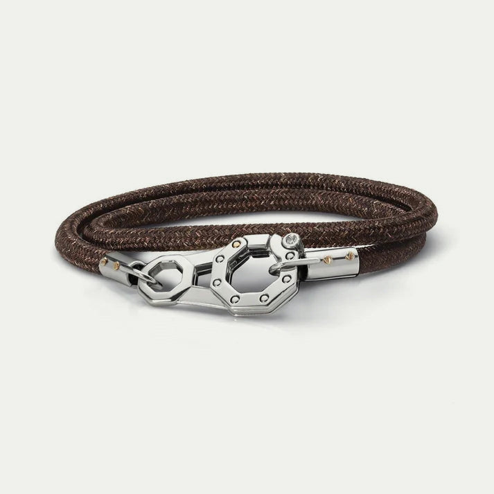 Baraka 8848 Brown Rope Bracelet