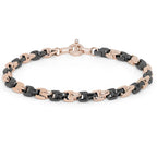 Baraka Cyborg Ceramic Links 2 Tones Bracelet — Levendi Jewellers
