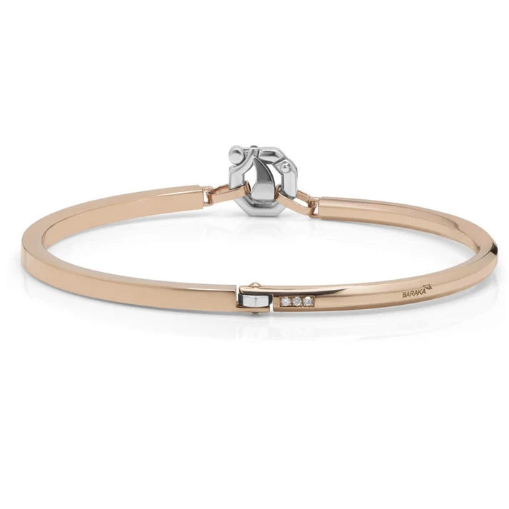 Baraka Ritmika Gold Bangle Bracelet