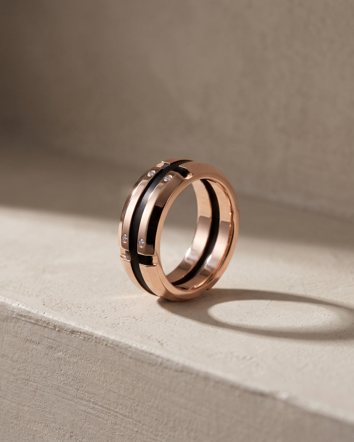 Baraka Prive Ring Rose Gold — Levendi Jewellers