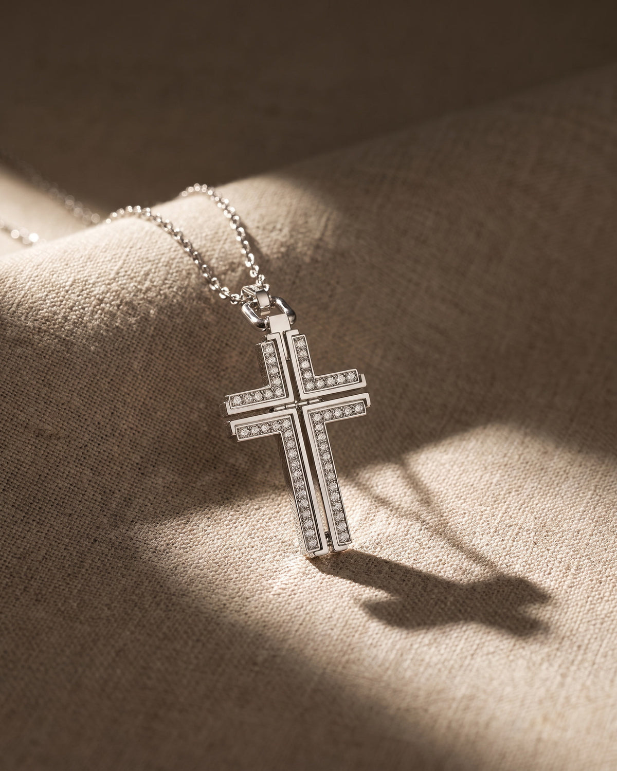 Baraka Ritmika Diamond Cross — Levendi Jewellers