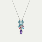 Neptune's Garden - Sky Blue Topaz Pendant