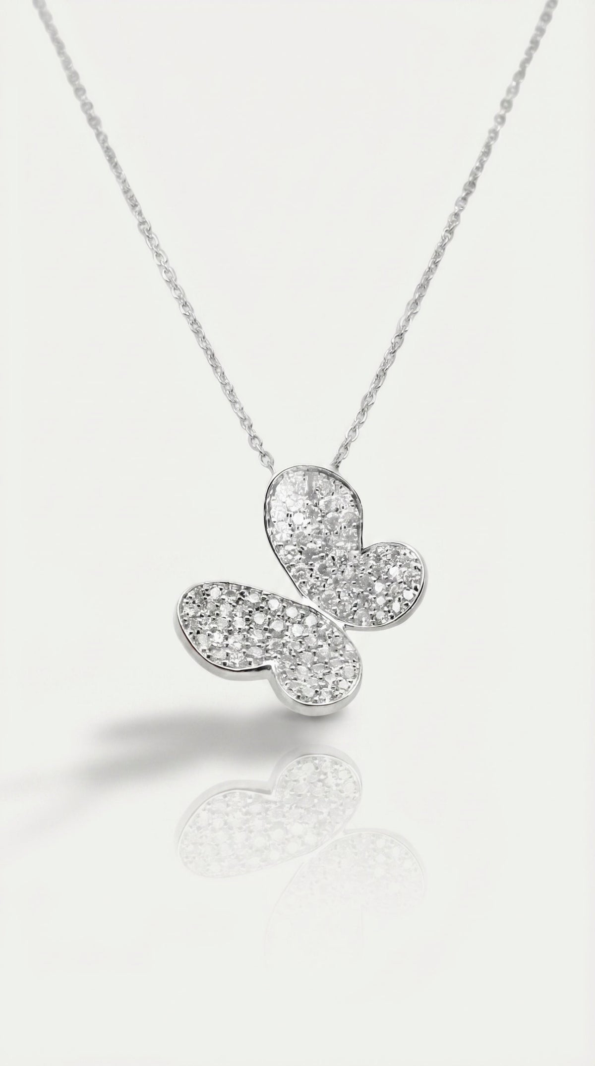 Butterfly Diamond Pendant
