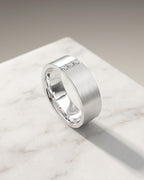 Centre Set Tri Diamond Ring — Levendi Jewellers