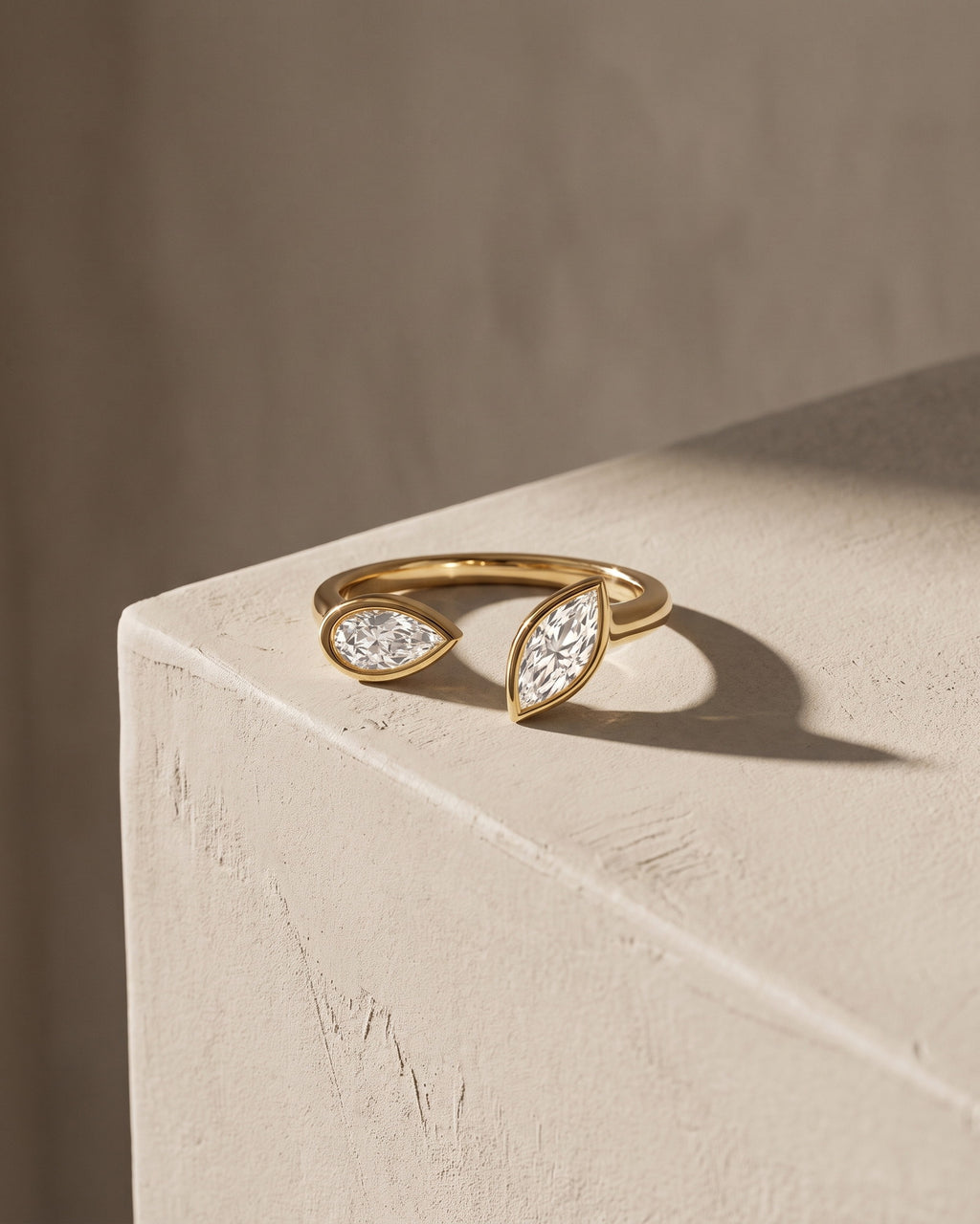 Levendi Toi & Moi - Marquise & Pear Engagement Ring — Levendi Jewellers