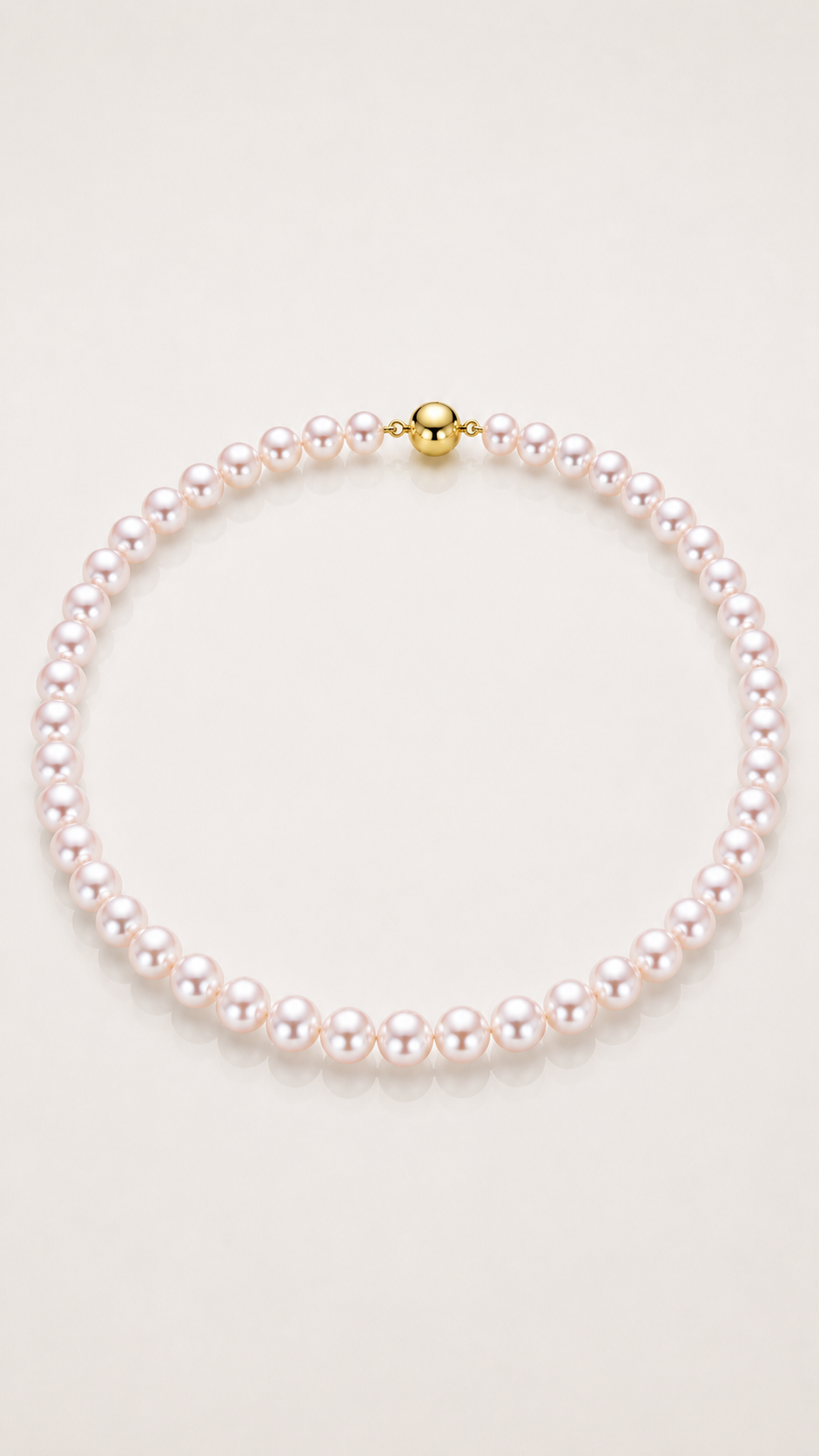Akoya Pearl Necklace, view 2 — Levendi Jewellers