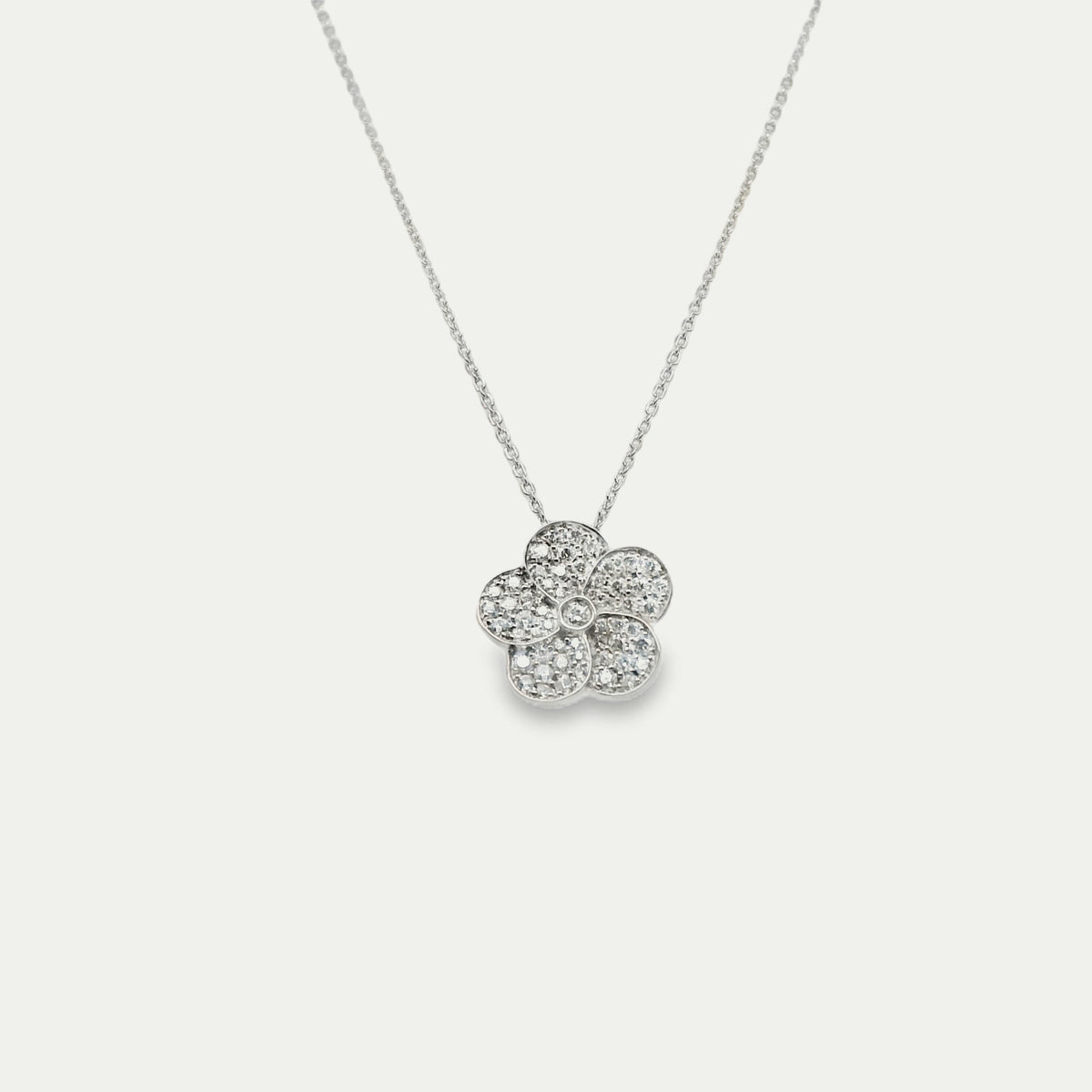Fleur Pendant Diamonds