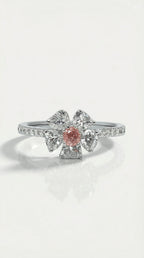 Flora Pink - Pink Diamond 0.17ct