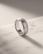 Half Round Full Circle Diamond Ring — Levendi Jewellers