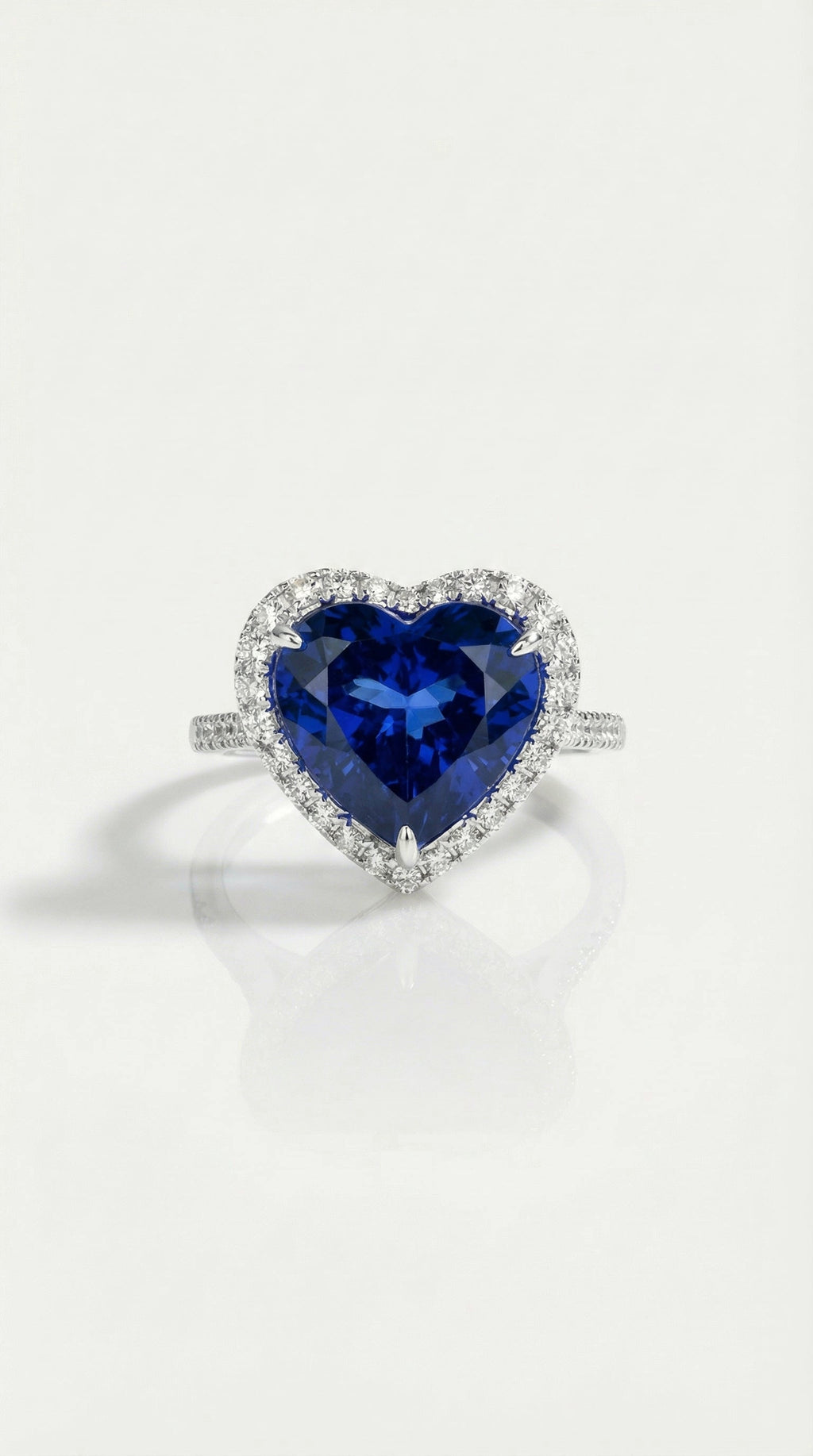 Heart of the Ocean - Tanzanite Heart Ring