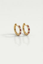 Levendi Essentials - Mini Rubies & Diamonds Huggies
