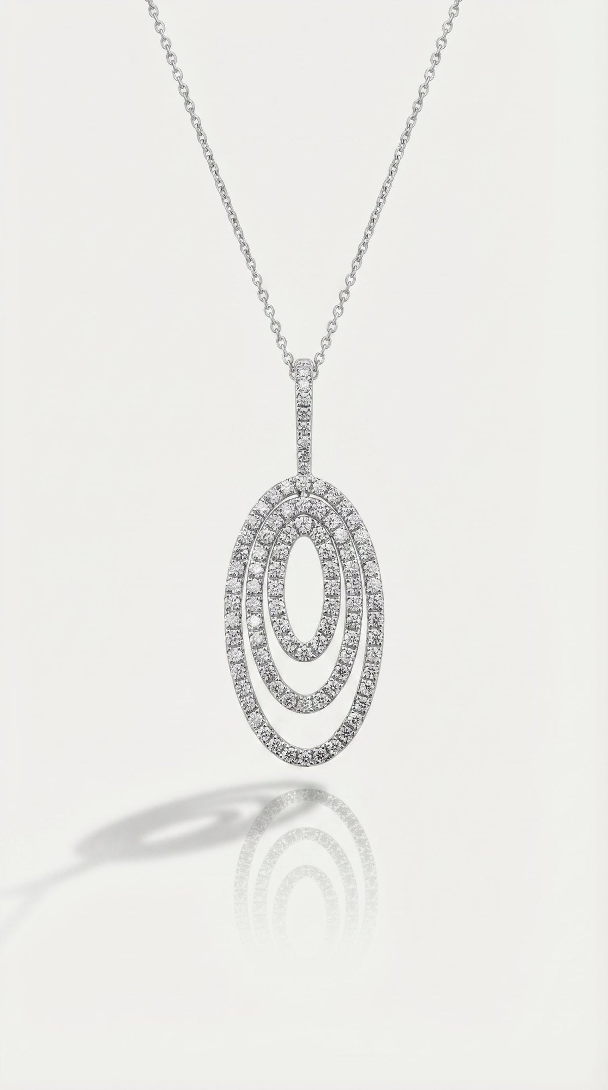 Levendi Signature 3 Circles Oval Pendant