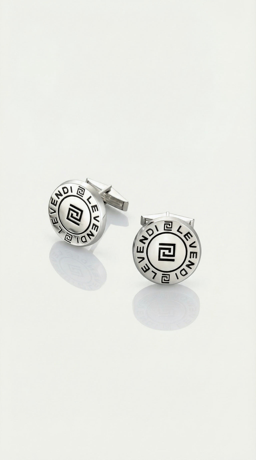 Silver Levendi Signature Cufflinks