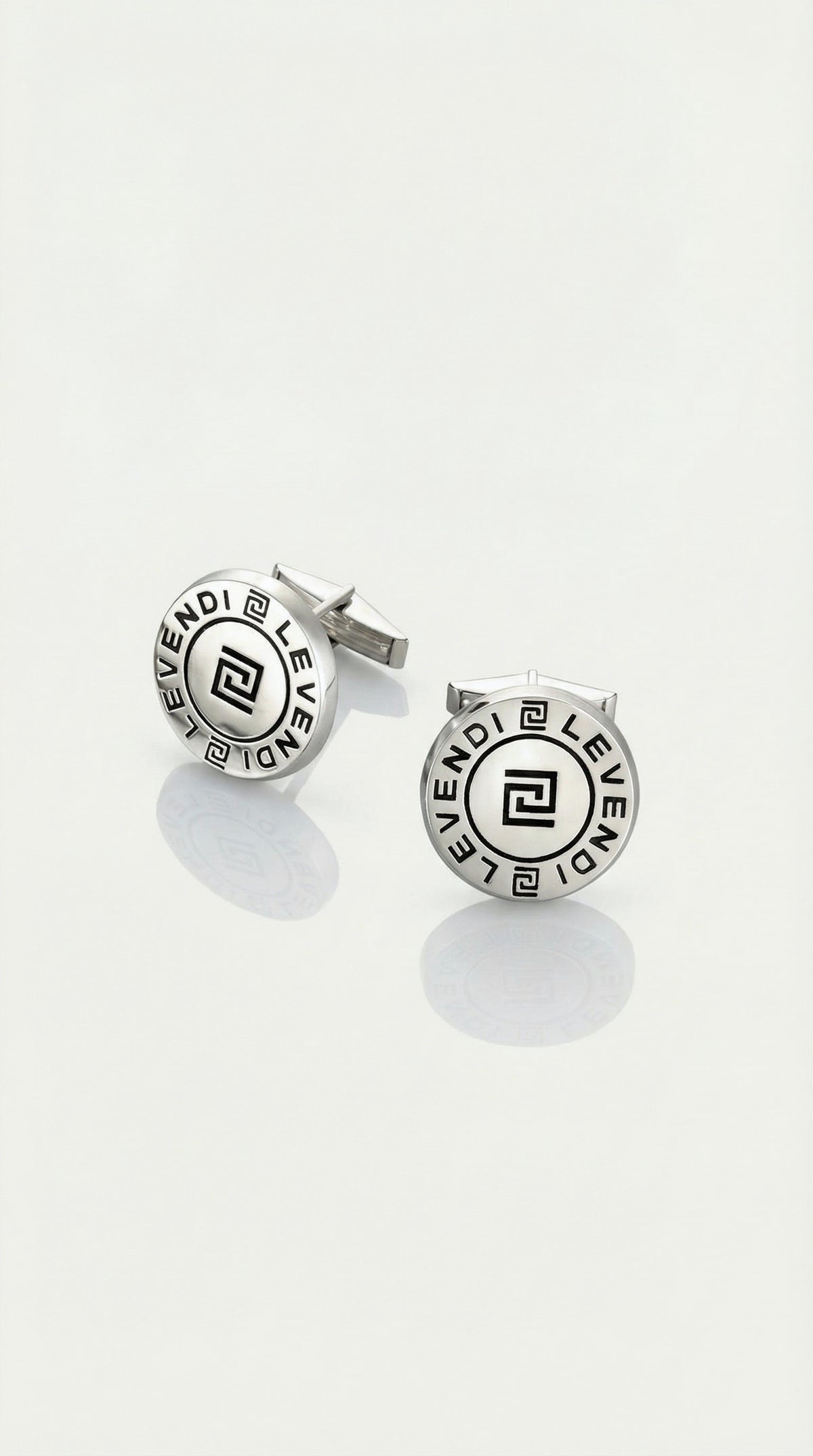 Silver Levendi Signature Cufflinks