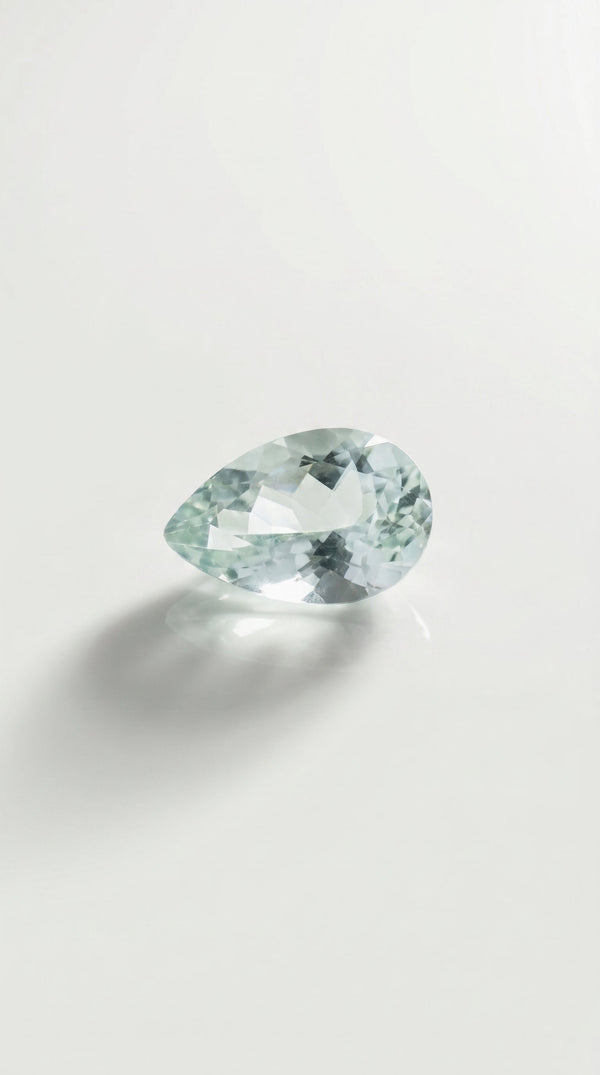 Loose Gemstone - Pear Cut Aquamarine 5.95ct