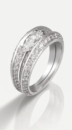The Oyster  - Marquise Diamond Ring