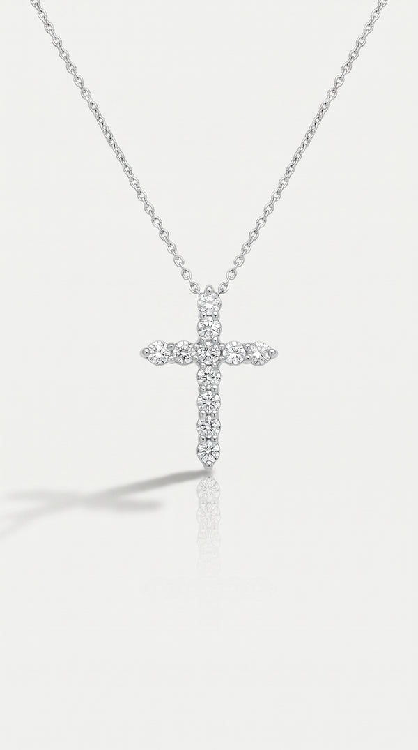 Thea - Petite Levendi Diamond Cross