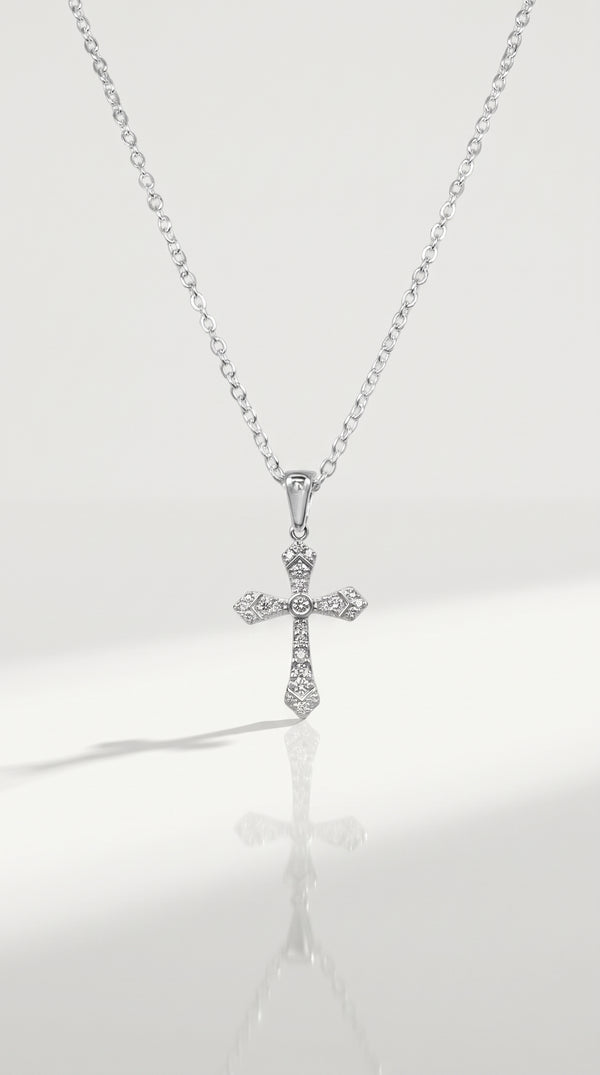Art Deco - Levendi Diamond Cross