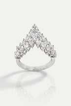 The Cascade - Marquise Diamond Ring