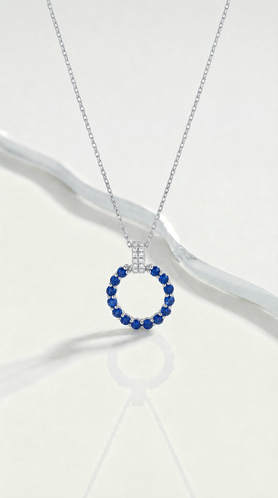 Levendi Essentials - Eternal Sapphires & Diamonds Pendant