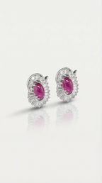 Sophia Levendi - Star Ruby Earrings