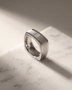 Square Set Diamond Ring — Levendi Jewellers